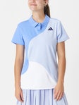 adidas Wms Spring Clubhouse Polo Blue S