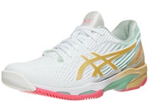 Asics Solution Speed FF 2 White/Champagne Women's Shoes