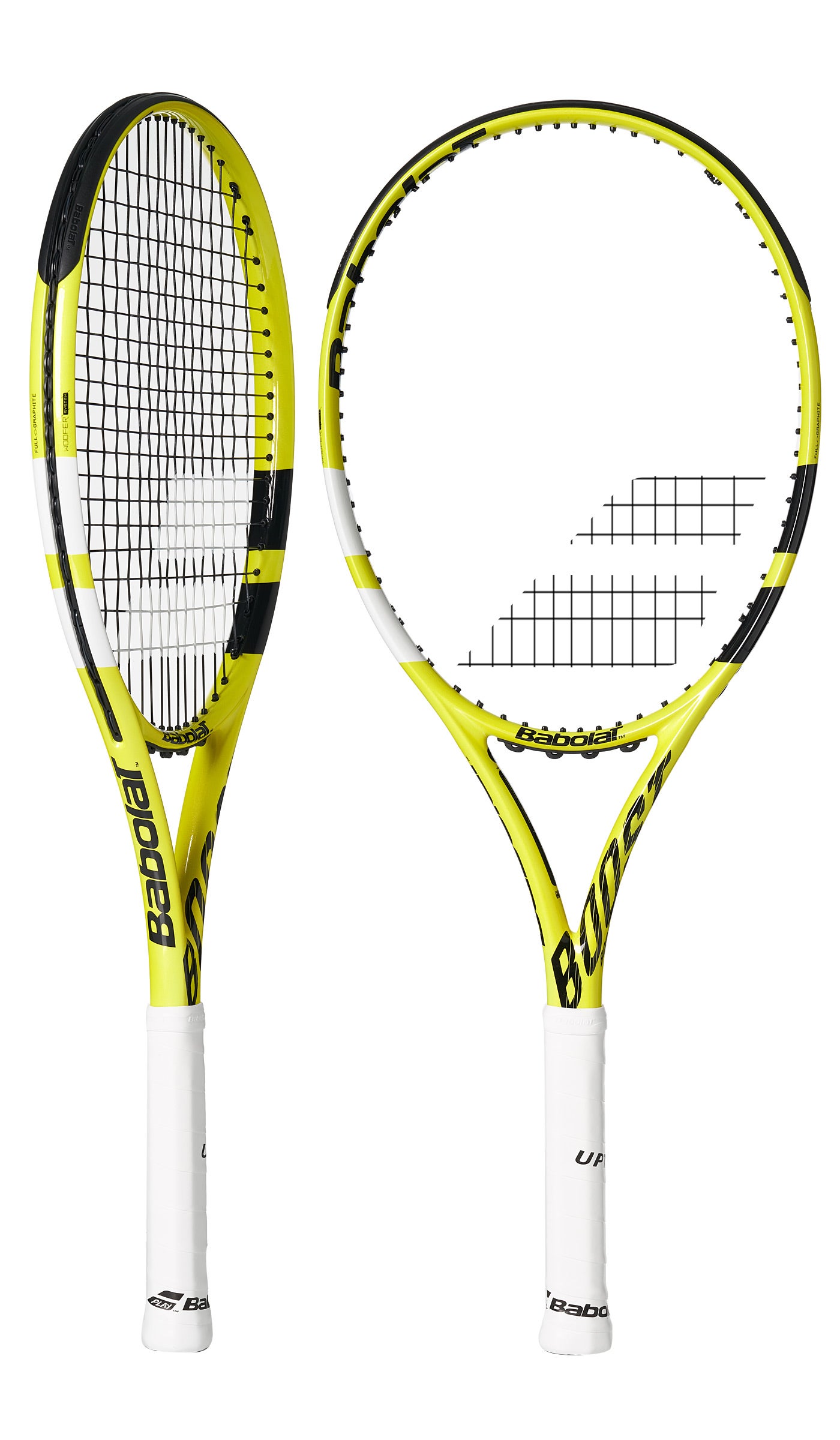 Size 25/30 VS 130 String Yellow/Yellow Babolat HYBRIDE PHT 125 