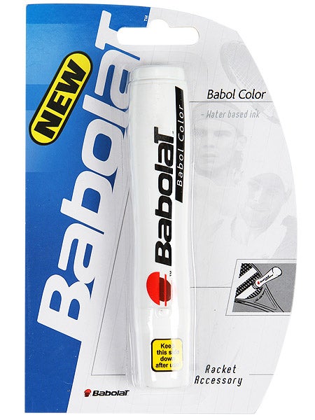 Babolat Tennis Racket Stencil and Stencil Ink 