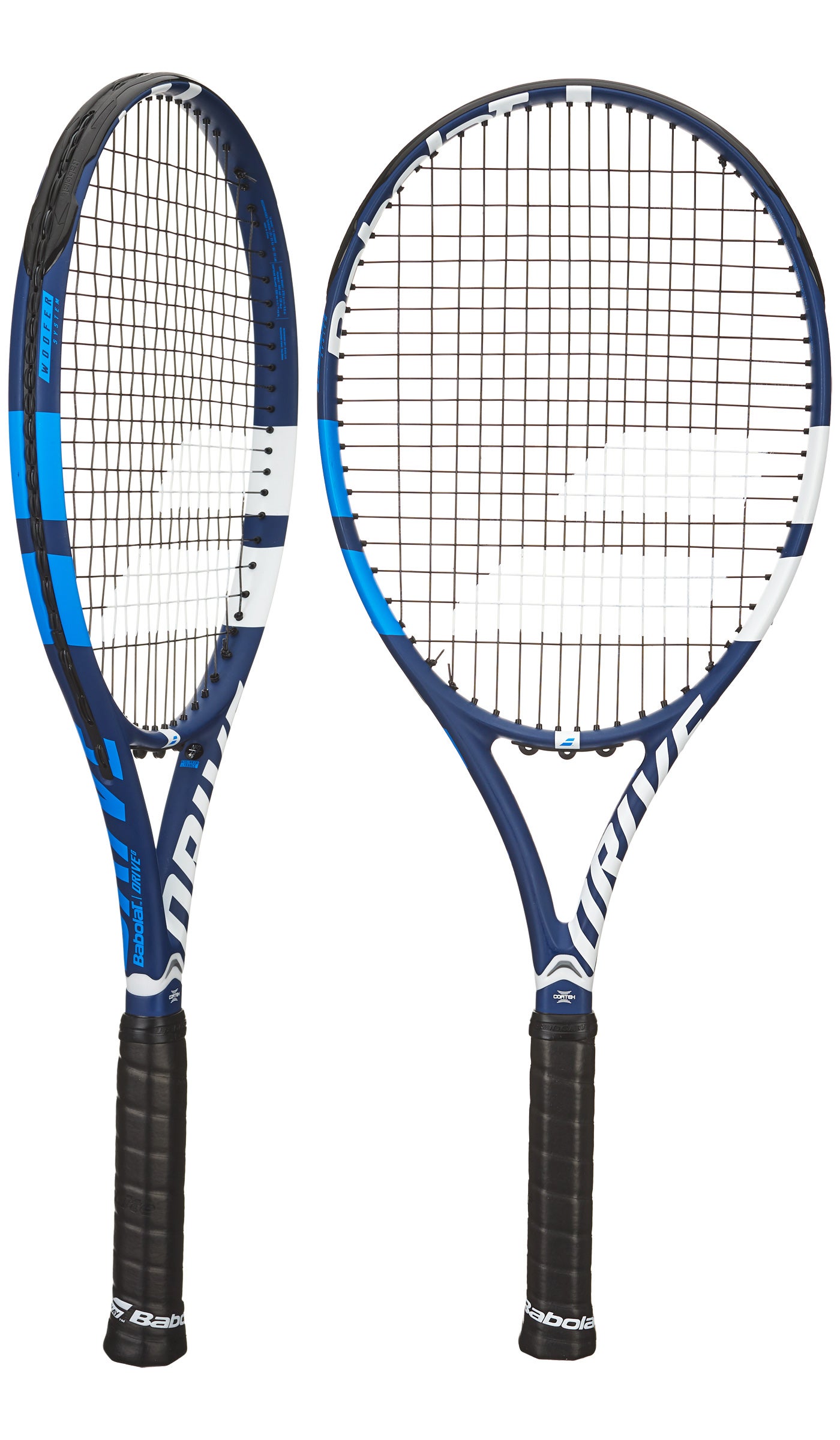 4 1/4 Babalot Drive G Tennis Racket Racquet 102324 Grip 2 & 3 4 3/8 