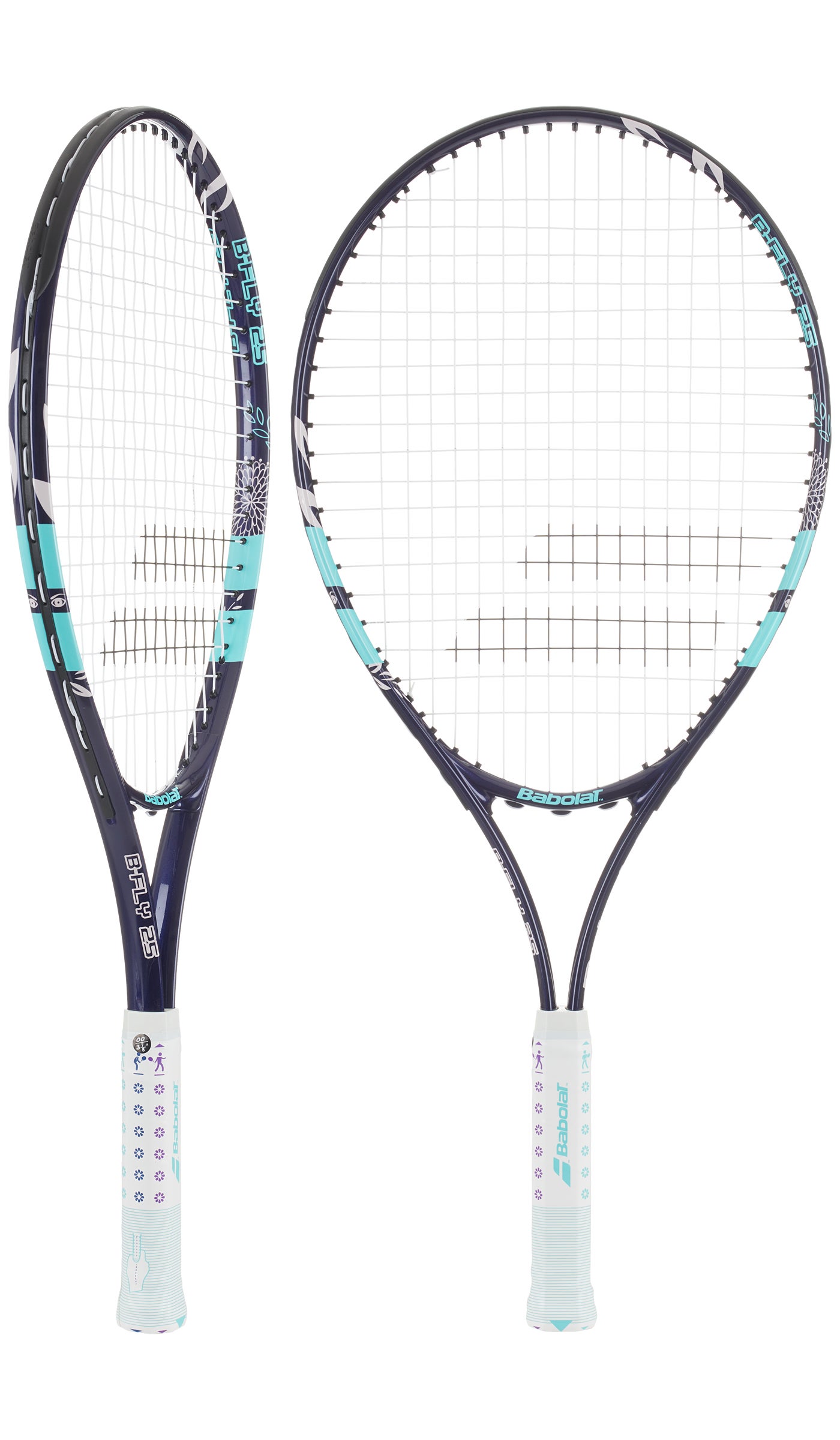 AGES 9 to 11 PURPLE/BLUE RRP £35 BABOLAT B FLY JUNIOR GIRL 25" TENNIS RACKET 