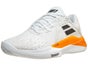 Babolat Propulse Fury 3 Clay White/Orange Men's Shoes 