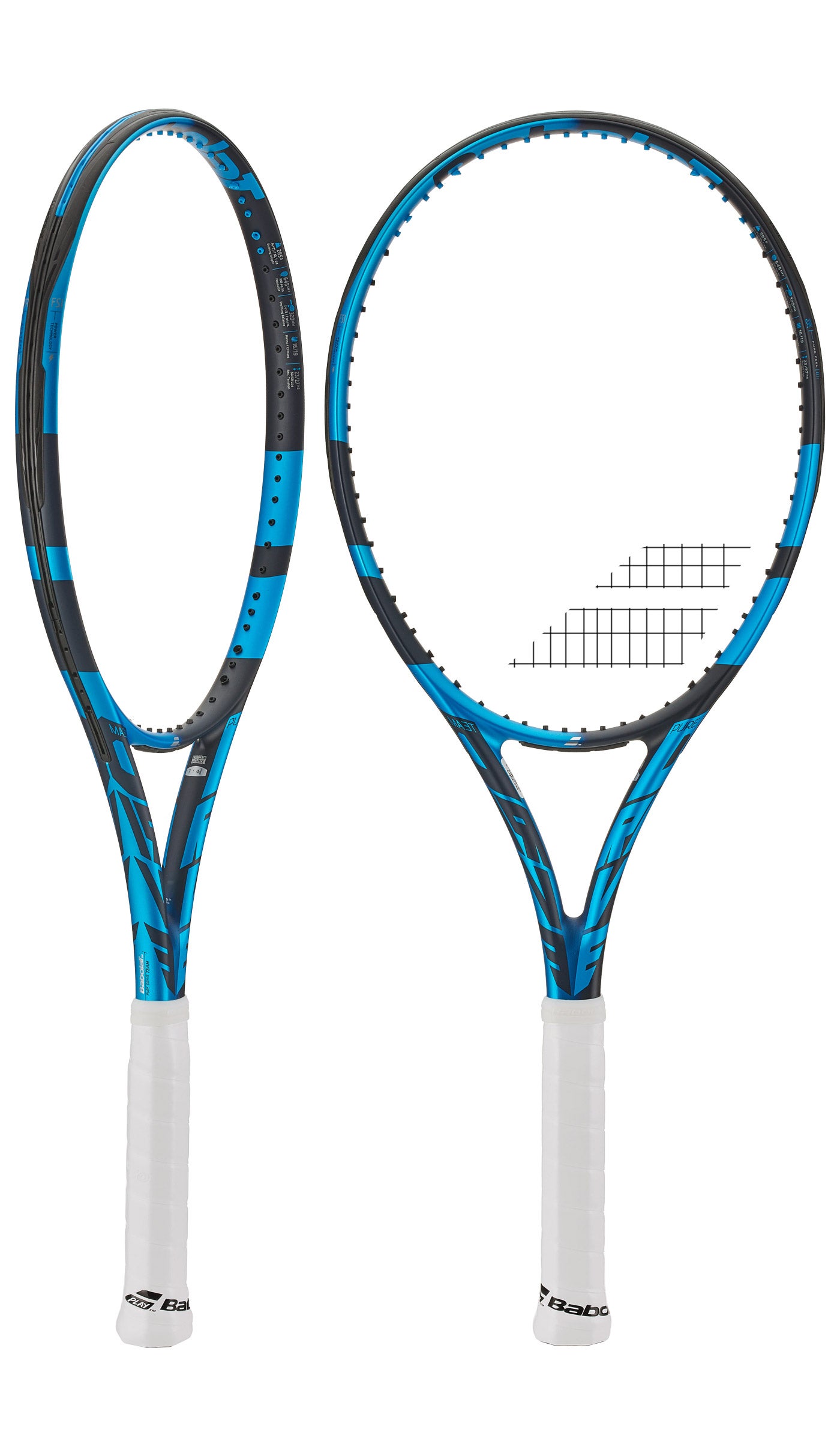 Babolat Drive Team Tennis Raqcuet Yellow Black Strung with Cover FREE SHIPPING 