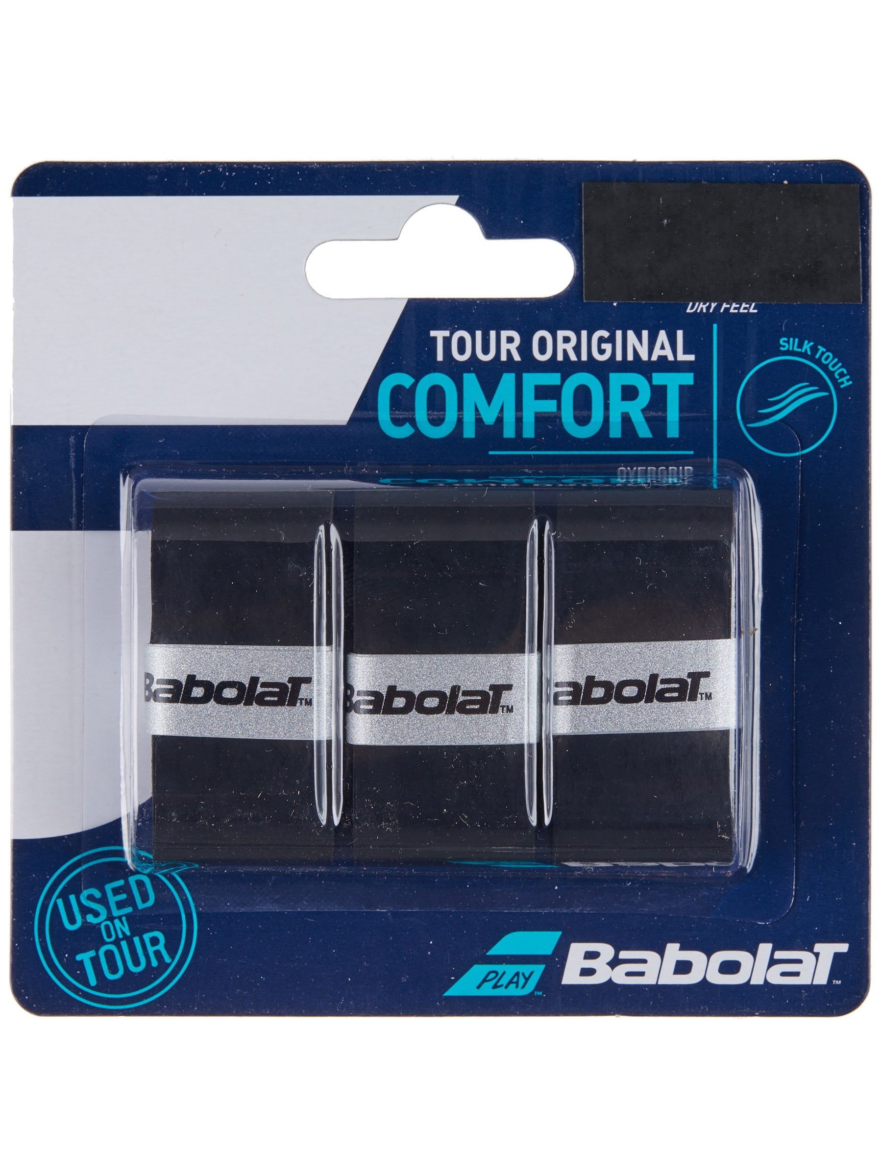 Babolat TOUR ORIGINAL Comfort Tennis Overgrip White 12 pack 