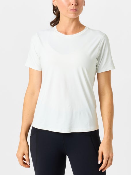 BloqUV Womens Short Sleeve Top - White