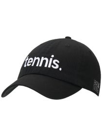 Bird & Vine Women's Tennis Hat - Black