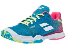 Babolat Jet Mach II Clay Blue/Pink Women's Shoes