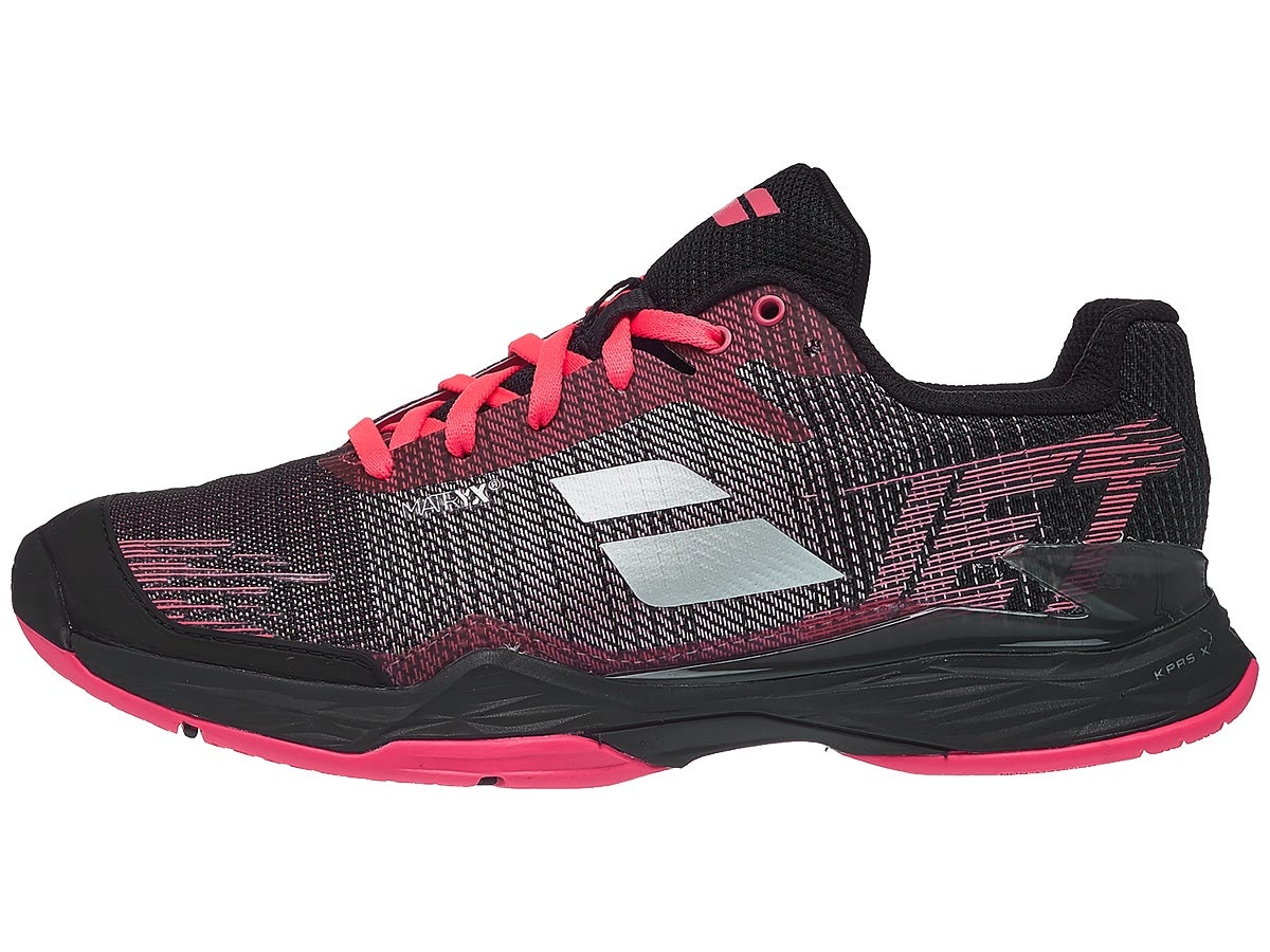 Pink/Black Details about   Babolat Jet Mach II CL Womens Tennis Shoes 