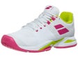 Babolat Propulse Blast AC White/Pink Women's Shoes