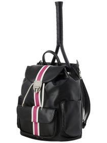 Court Couture Hampton Striped Backpack Black