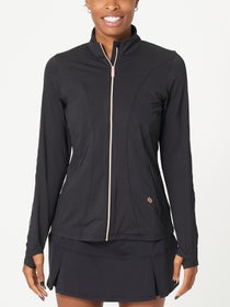 Cross Court Women's Essentials Full Zip Jacket - Black