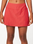 Cross Court Women's Essential Back Pleat Skirt-Red