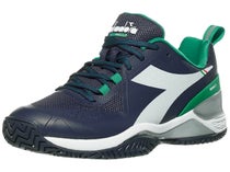 Diadora Speed Blushield Torneo 2 Navy/Green Men's Shoes