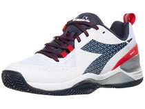 Diadora Speed Blushield Torneo 2 Clay Wh/Rd Men's Shoes
