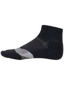 Feetures Elite Light Cushion Quarter Sock Black