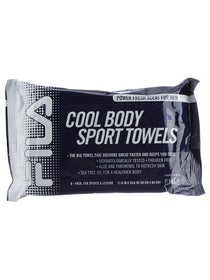 Fila Cool Body Sport Towel 6 Pack - Men's Fresh Scent