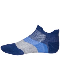 Feetures Elite Max Cushion No Show Sock Blue/Grey