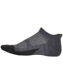 Feetures Elite Max Cushion No Show Tab Sock Grey