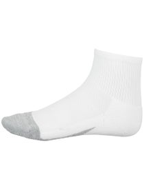 Feetures Elite Light Cushion Quarter Sock White