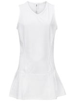Fila Girl's Spring Pleat Dress White S