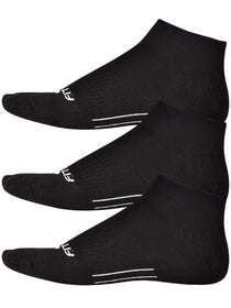 Fitsok CF2 Cushion Quarter 3-Pack Socks Black