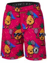 Flow Society Boy's Pineapple Tennis Short Pink XL