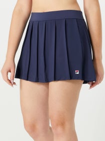 Fila Women's Essentials Woven Pleat Skirt - Navy