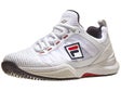 Fila Speedserve USPTA White/Red/Navy Women's Shoes