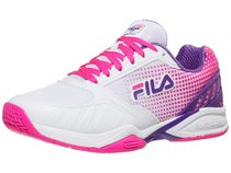 Fila Volley Zone Wh/Pk/Pu Women's Pickleball Shoes