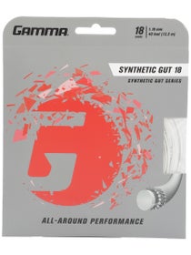 Gamma Synthetic Gut 18/1.18 White String