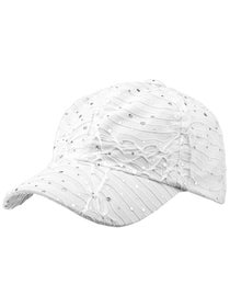 The Alabama Girl Glitter Hat White