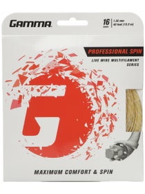 Gamma Live Wire Professional Spin 16/1.32 String