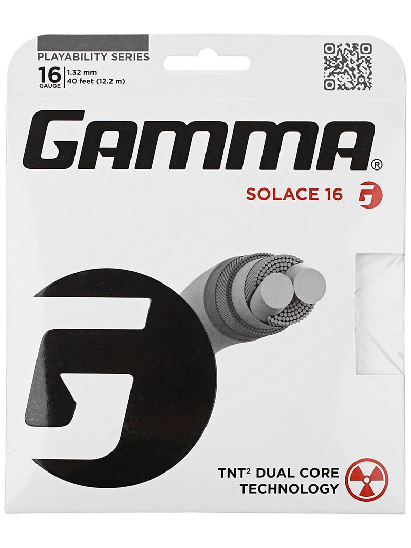 Gamma TNT2 16 Gauge 1.32mm Tennis Racket String Natural NWT 40ft 