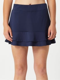 Grand Slam Women's Core Solid Flounce Skirt - Peacoat