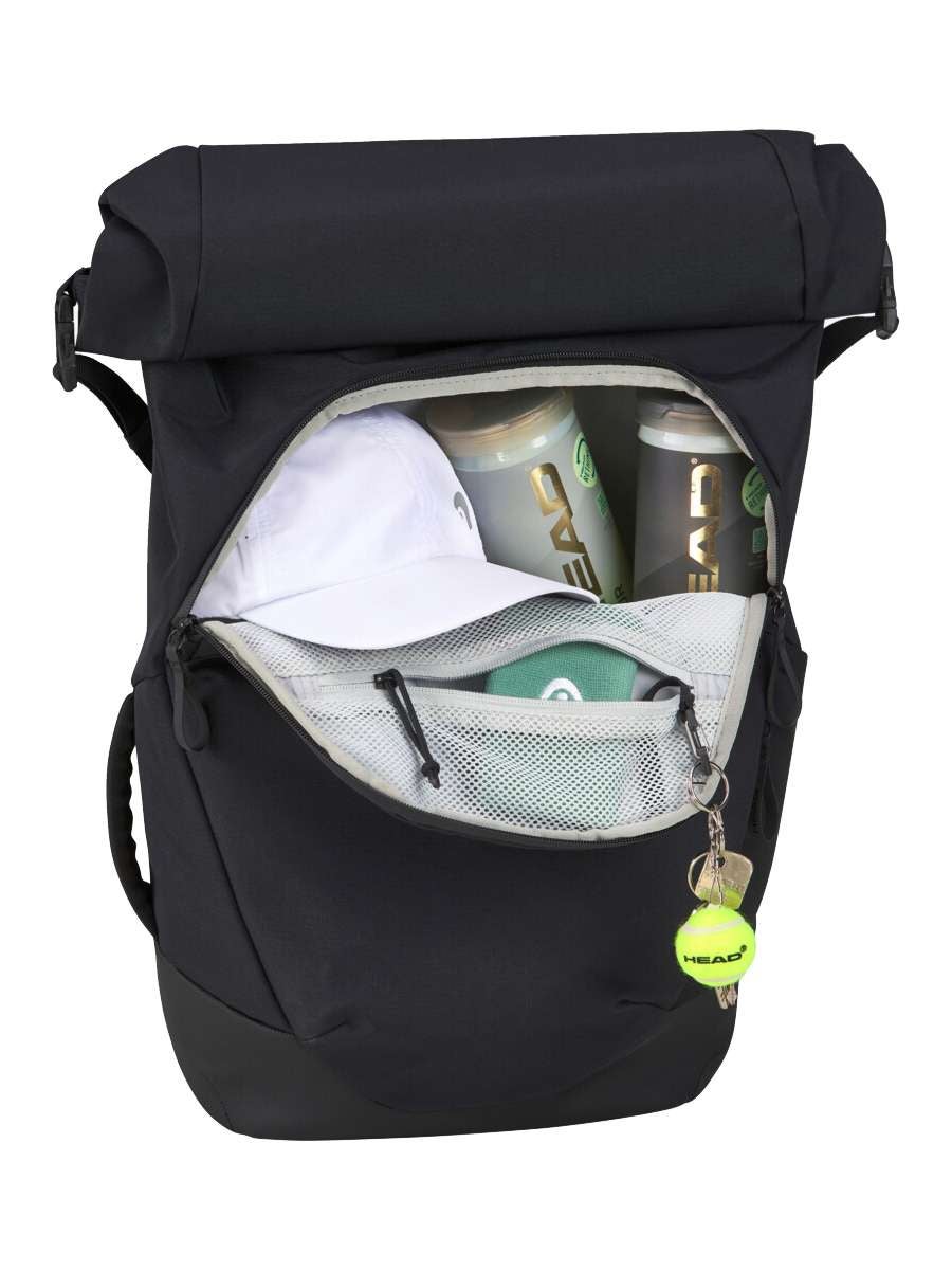 Head Pro X Racqpack Backpack in black interior