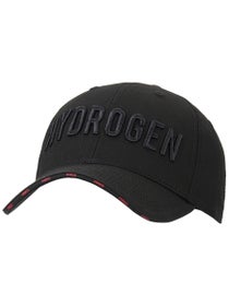 Hydrogen Men's Text Hat All Black