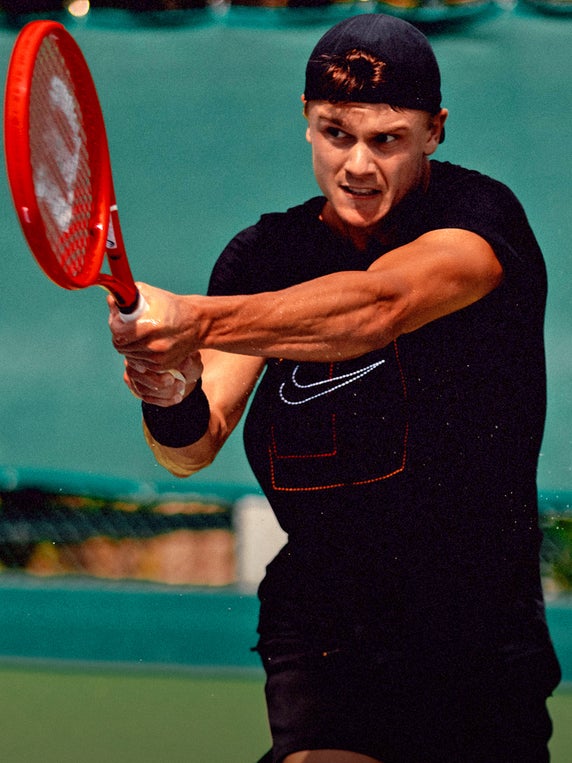 New Racket Holger Rune Play in the Red - Tennis Warehouse
