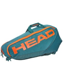 Head Pro Racquet Bag M Cyan/Orange