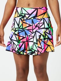 Jerdog Women's Neon Vibes Swing 15" Skirt