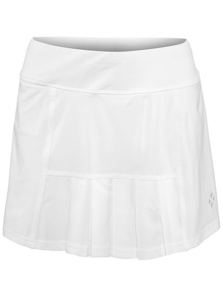 Jofit Women's Essential Dash Skirt - White | Tennis Warehouse