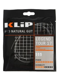 KLIP Legend Tour Natural Gut 17/1.25 String Black