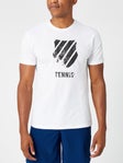 KSwiss Men's Distressed Logo T-Shirt White XXL