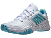 KSwiss Court Express White/Blue/Lilac Women's Shoes