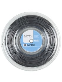 Luxilon ALU Power Silver 16L/1.25 String Reel - 726'
