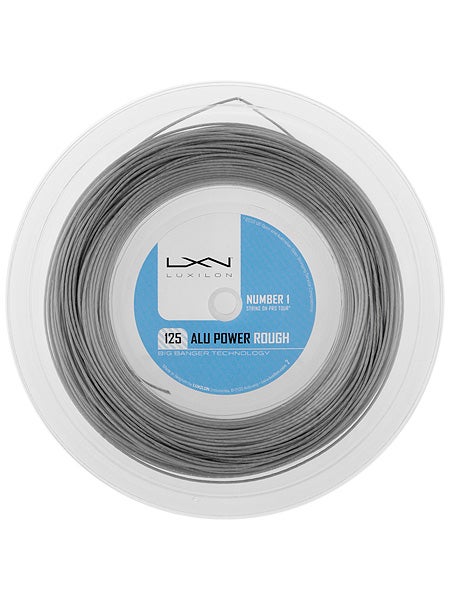 New Luxilon BIG Banger Alu Power 1.25 tennis string,330ft mini reel,silver REG 