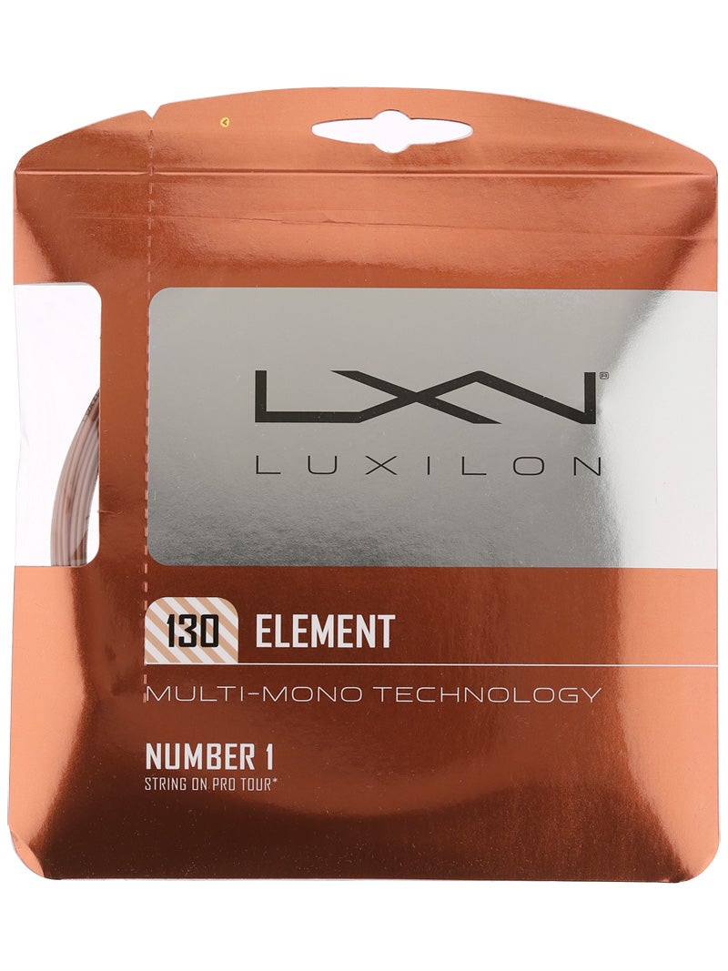 Luxilon Element Rough 1.30/16G Tennis String Reel Bronze- WRZ990730R