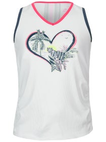 Lucky in Love Girl's Palms D'Amour Tank