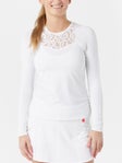 Lucky in Love Women's Lace Track Long Sleeve