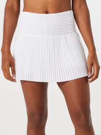 Lucky in Love Women's L-UV Long Smock Skirt - White